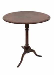 Antique-Mahogany-Tilt-Top-Pedestal-Table
