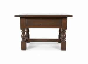 Antique-Tiger-Oak-Side-Table-with-Drawer