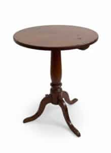 Antique-Tilt-Top-Pedestal-Side-Table