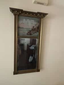Antique-Trumeau-Mirror-with-Landscape-Painting
