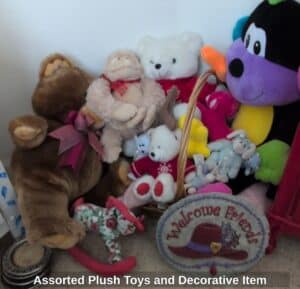 Assorted-Plush-Toys-and-Decorative-Item