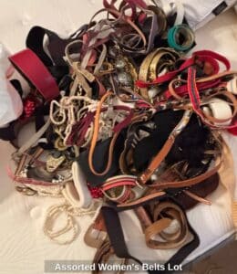 Assorted-Womens-Belts-Lot