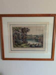 Autumn-on-Lake-George-Lithograph-by-Currier-Ives