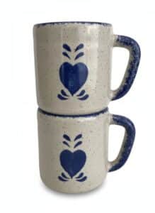 Bastine-Pottery-Blue-Heart-Mugs