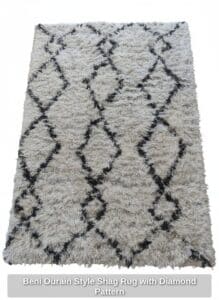 Beni-Ourain-Style-Shag-Rug-with-Diamond-Pattern