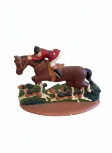 Beswick-Huntsman-on-Horse-with-Hounds