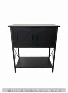 Black-Metal-Aquarium-Stand-with-Cabinet