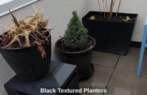 Black-Textured-Planters