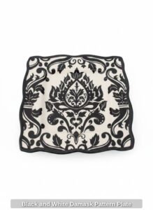 Black-and-White-Damask-Pattern-Plate