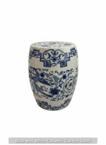 Blue-and-White-Ceramic-Garden-Stool