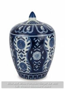 Blue-and-White-Porcelain-Ginger-Jar-with-Lid-Prunus-Blossom-Pattern