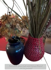 Ceramic-Vase-Set-with-Dried-Floral-Arrangement