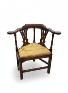 Chippendale-Style-Mahogany-Corner-Chair