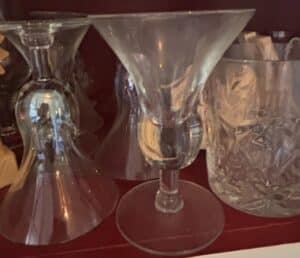 Clear-Glass-Footed-Compote-or-Dessert-Bowl
