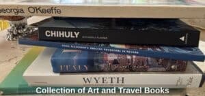 Collection-of-Art-and-Travel-Books