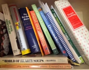 Collection-of-Vintage-Cookbooks
