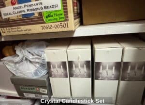 Crystal-Candlestick-Set