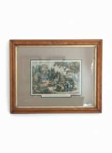 Currier-Ives-The-Old-Oaken-Bucket-Lithograph