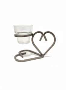 Danish-Iron-Heart-Votive-Candle-Holder
