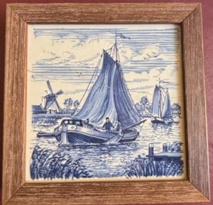 Delft-Blue-Style-Ceramic-Tile-with-Dutch-Canal-Scene