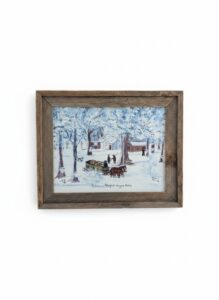 Emma-Schrock-Moyers-Sugar-Camp-Folk-Art-Painting