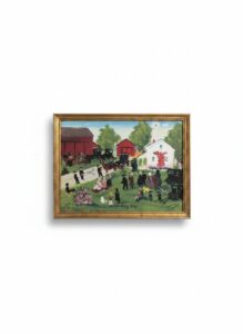 Emma-Schrock-The-Wedding-Day-Folk-Art-Painting