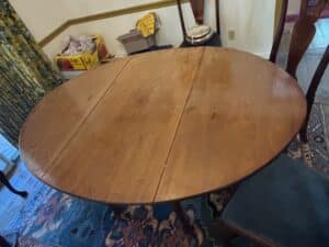 Ethan-Allen-Drop-Leaf-Dining-Table