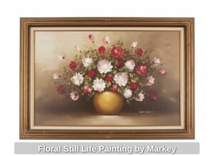 Floral-Still-Life-Painting-by-Markey