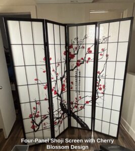 Four-Panel-Shoji-Screen-with-Cherry-Blossom-Design