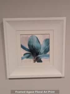 Framed-Agave-Floral-Art-Print