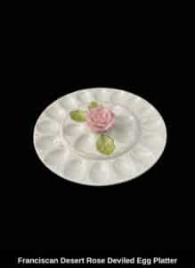 Franciscan-Desert-Rose-Deviled-Egg-Platter
