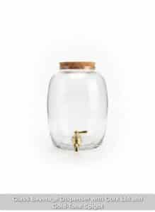 Glass-Beverage-Dispenser-with-Cork-Lid-and-Gold-Tone-Spigot