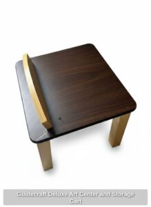 Guidecraft-Deluxe-Art-Center-and-Storage-Cart-third-image