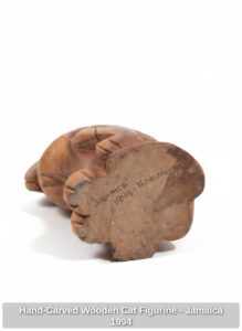 Hand-Carved-Wooden-Cat-Figurine-Jamaica-second-image
