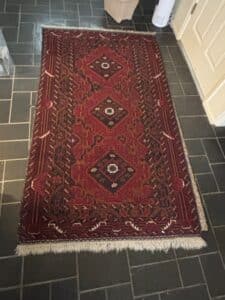Hand-Knotted-Afghan-Baluchi-Rug