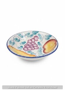 Hand-Painted-Italian-Ceramic-Fruit-Bowl