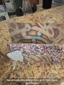 Handmade-Decorative-Box-with-Sea-Glass-and-Beads