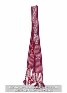 Handwoven-Guatemalan-Faja-Belt-with-Geometric-Pattern-and-Tassels