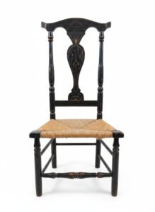 Hitchcock-Style-Black-and-Gold-Stencil-Decorated-Rush-Seat-Side-Chair