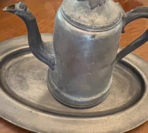 Homan-Co.-Pewter-Coffee-Pot-with-Tray