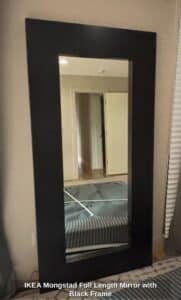 IKEA-Mongstad-Full-Length-Mirror-with-Black-Frame