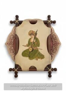 Incolay-Studios-Decorative-Plate-with-Mythological-Scene