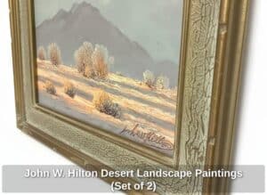 John-W.-Hilton-Desert-Landscape-Paintings-Set-of-fifth-image