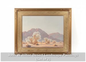 John-W.-Hilton-Desert-Landscape-Paintings-Set-of-fourth-image