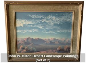 John-W.-Hilton-Desert-Landscape-Paintings-Set-of-third-image