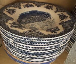 Johnson-Brothers-Old-Britain-Castles-Blue-Plates