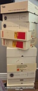 Kodak-Carousel-Slide-Trays-and-Focal-Slide-Tray