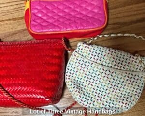 Lot-of-Three-Vintage-Handbags