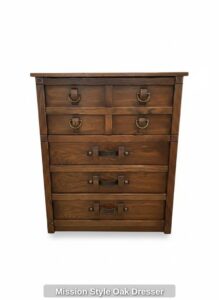 Mission-Style-Oak-Dresser