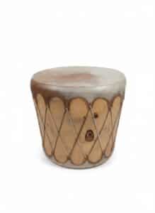 Native-American-Style-Rawhide-Frame-Drum-with-Beater-second-image